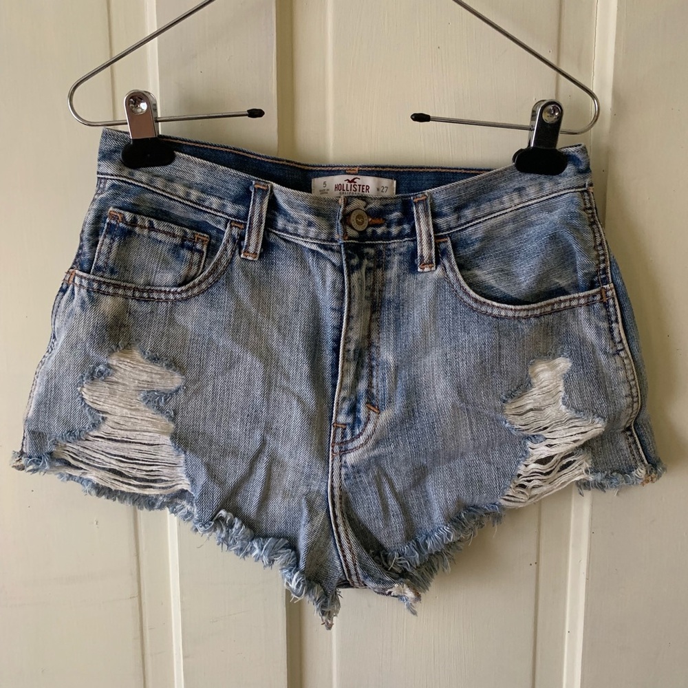 Hollister denim shorts